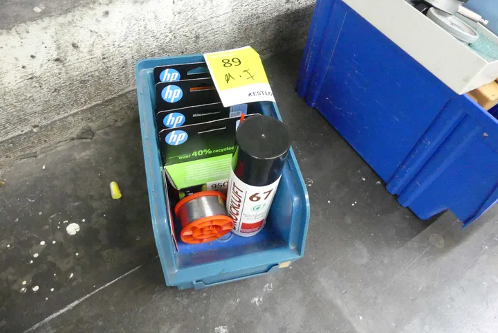 Konvolut Büro- und Werkstattbedarf